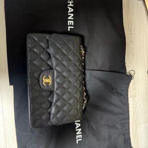 샤넬 클래식 캐비어 라지 사이즈