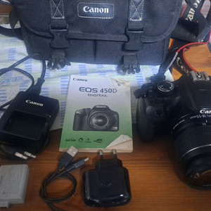 캐논 EOS 450D DSLR 카메라
