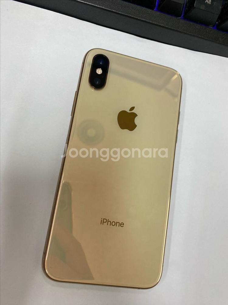 아이폰XS 골드 SS급 64GB 무잔상 배터리성능100--0