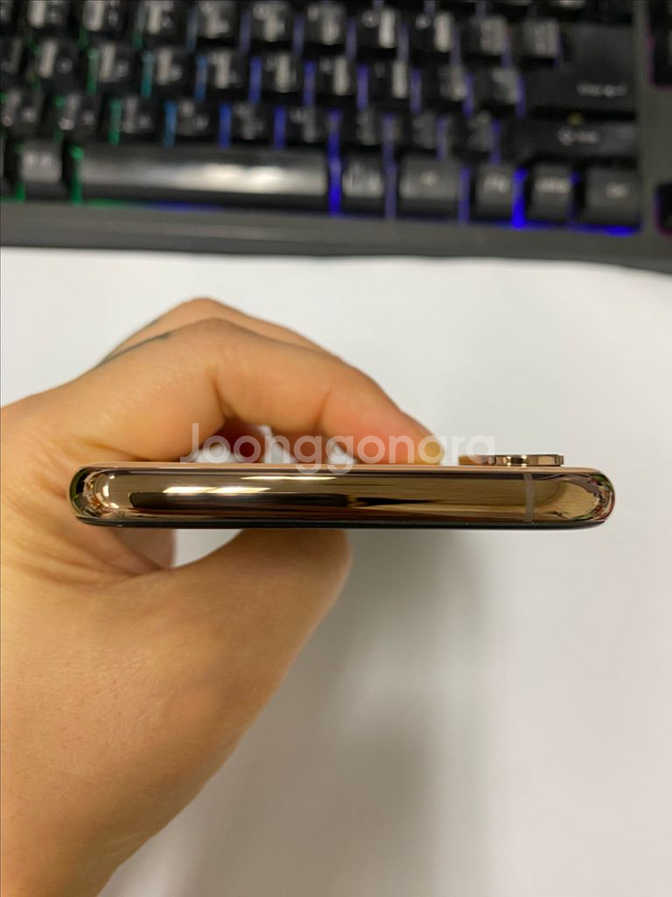 아이폰XS 골드 SS급 64GB 무잔상 배터리성능100--3