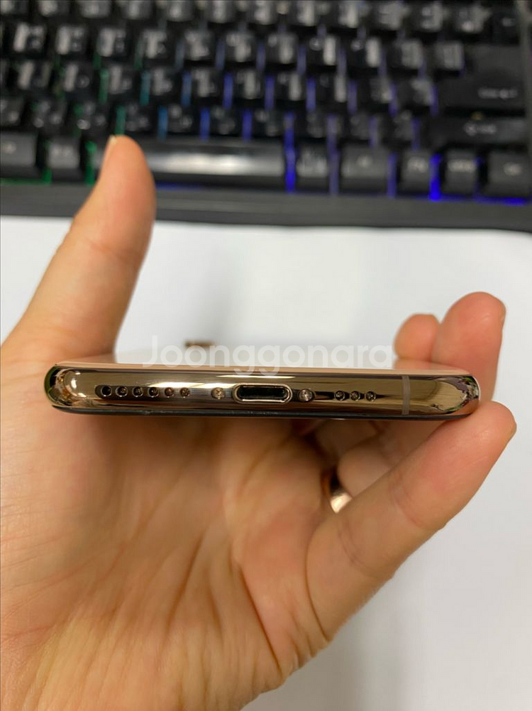 아이폰XS 골드 SS급 64GB 무잔상 배터리성능100--6