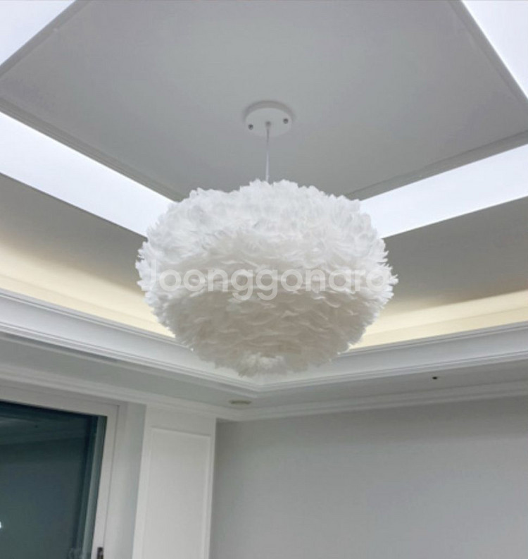 예쁜 깃털 감성조명 ( 인테리어 조명 )--3