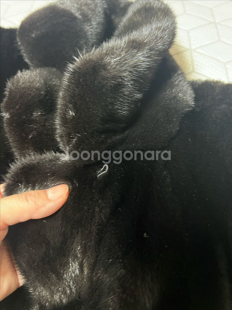 진도 오리지날 롱밍크코트--1