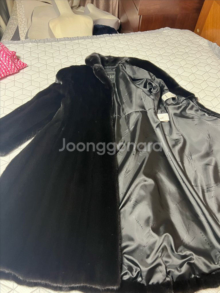 진도 오리지날 롱밍크코트--7