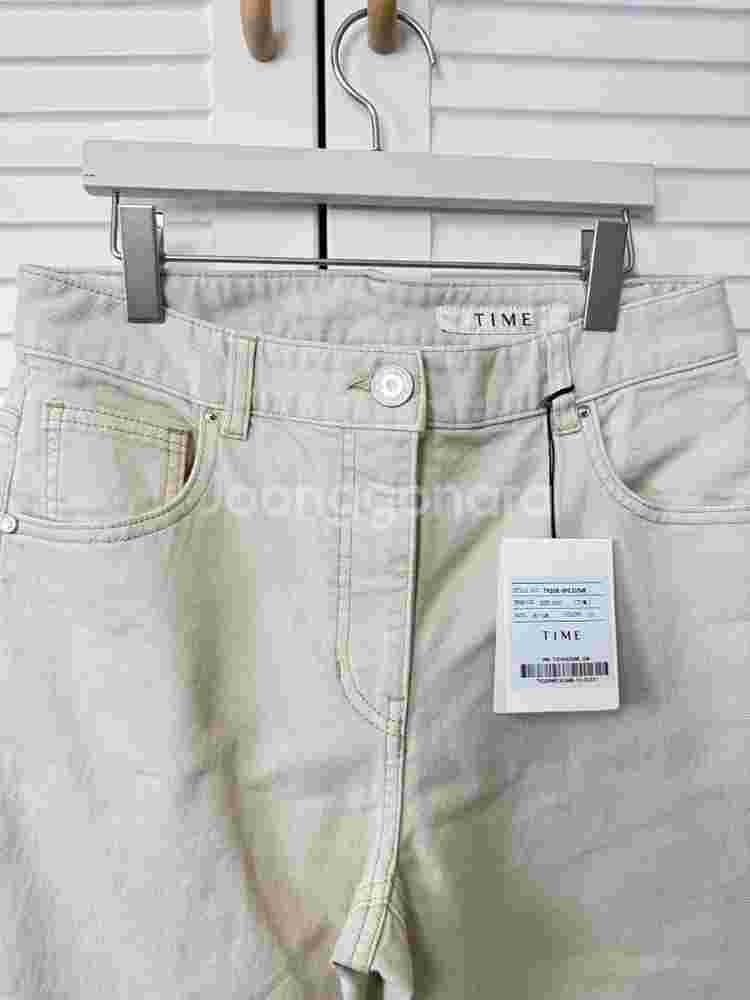 [새상품] 한섬 타임 코튼 팬츠 24ss--1