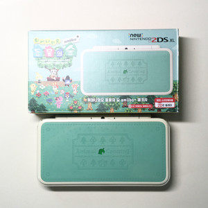닌텐도 2DS XL 튀어나와요 동물의 숲 에디션
