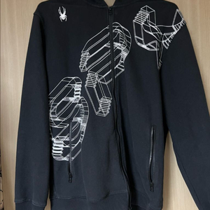 스파이더 후드집업 xxl