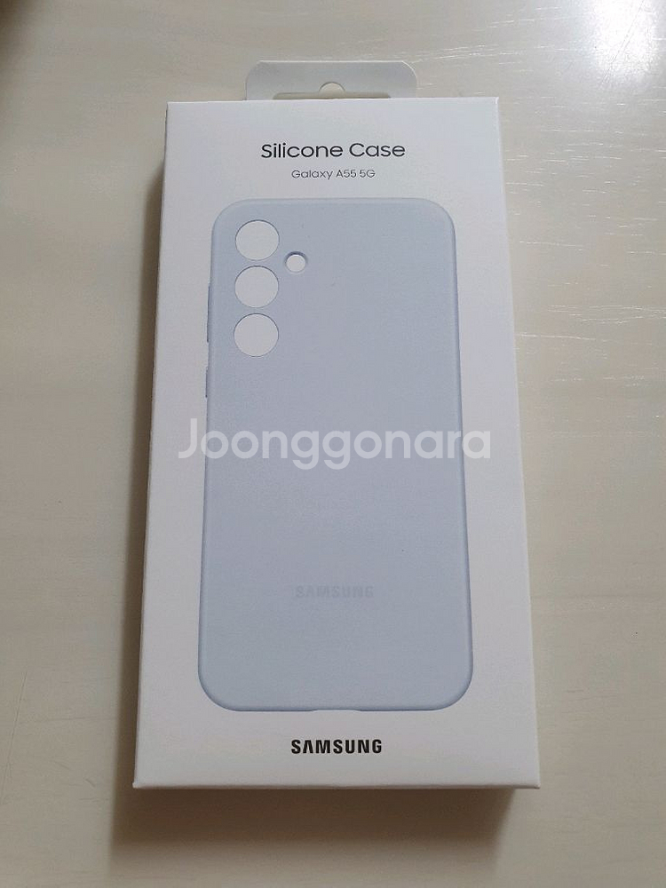 삼성 정품 갤럭시 퀀텀5 A55 실리콘 케이스--0