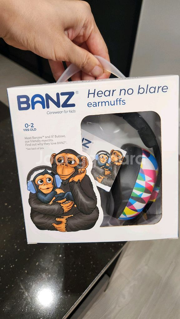 베이비반즈 이어머프 레인보우--1