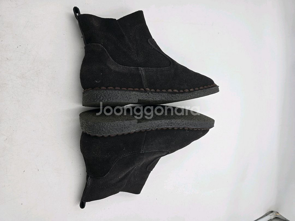 BEARPAW 여성 스웨이드 앵클부츠 240--2