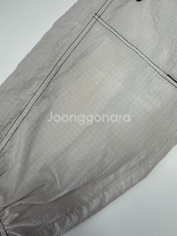 여성 나이키 메쉬 나일론 바스락 트레이닝 조거팬츠--5