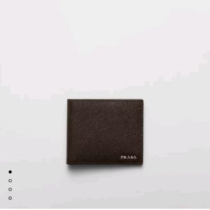 프라다 사피아노 반지갑 브라운