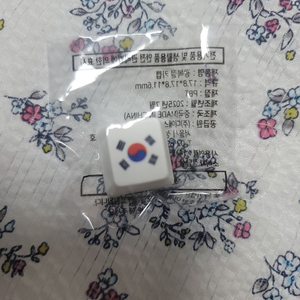 gs25 광복절 80주년 한정 콜라보 키캡 태극기