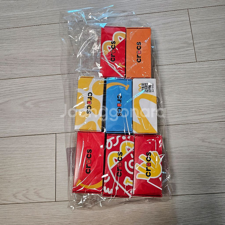 [8종 일괄] 맥도날드 해피밀 크록스 키링 키체인--0