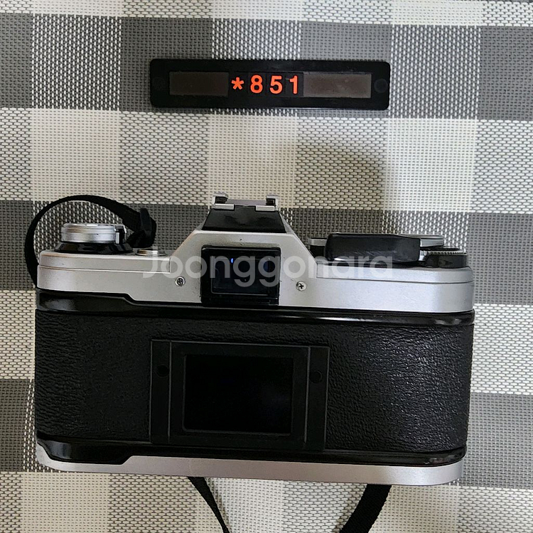 캐논 AE-1 필름카메라 실버바디 1.4 단렌즈--3