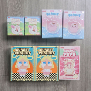 팝마트 하치푸푸젤리곰 크라이베이비선셋 푸키버블업