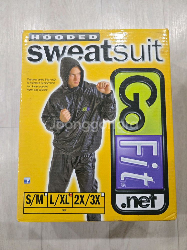 스웨트 슈트 땀복 미국제품 새제품 무료배송--0