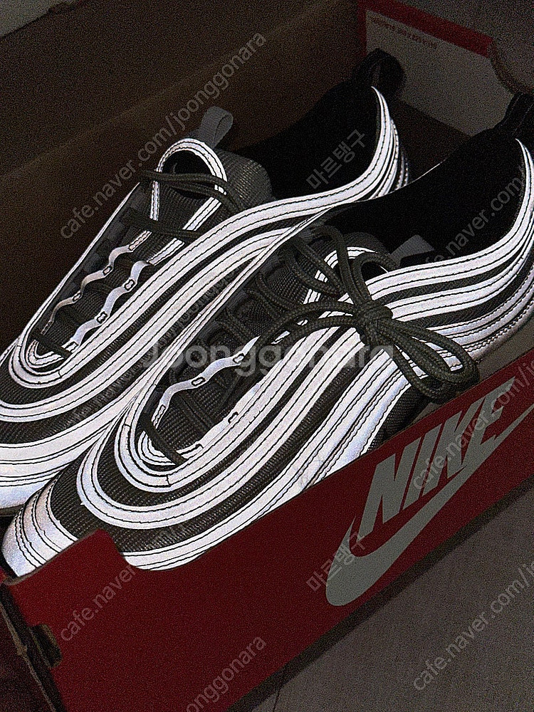 나이키 에어맥스 97 올스카치 270mm--9