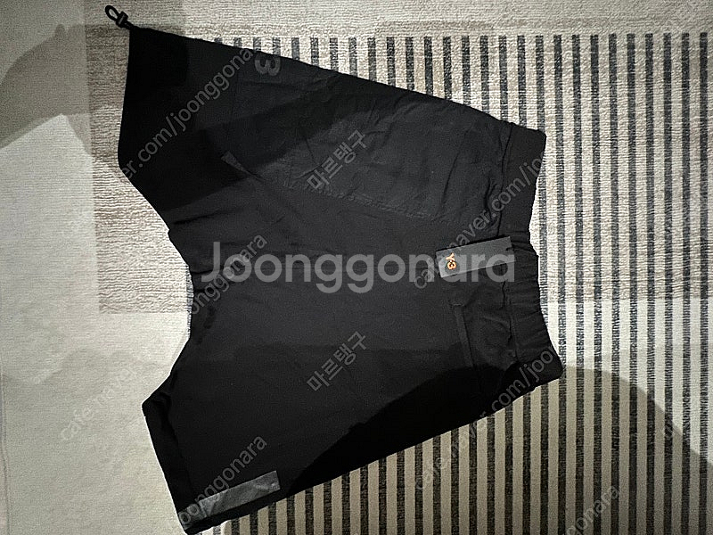 Y3 요지야마모토 블랙 카고팬츠 SHORTS--3