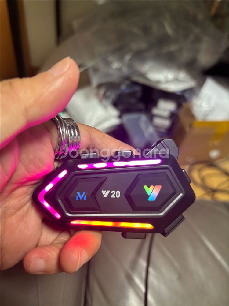 <무료배송 새상품>오토바이 헬멧 블루투스 팜 - 기타--4