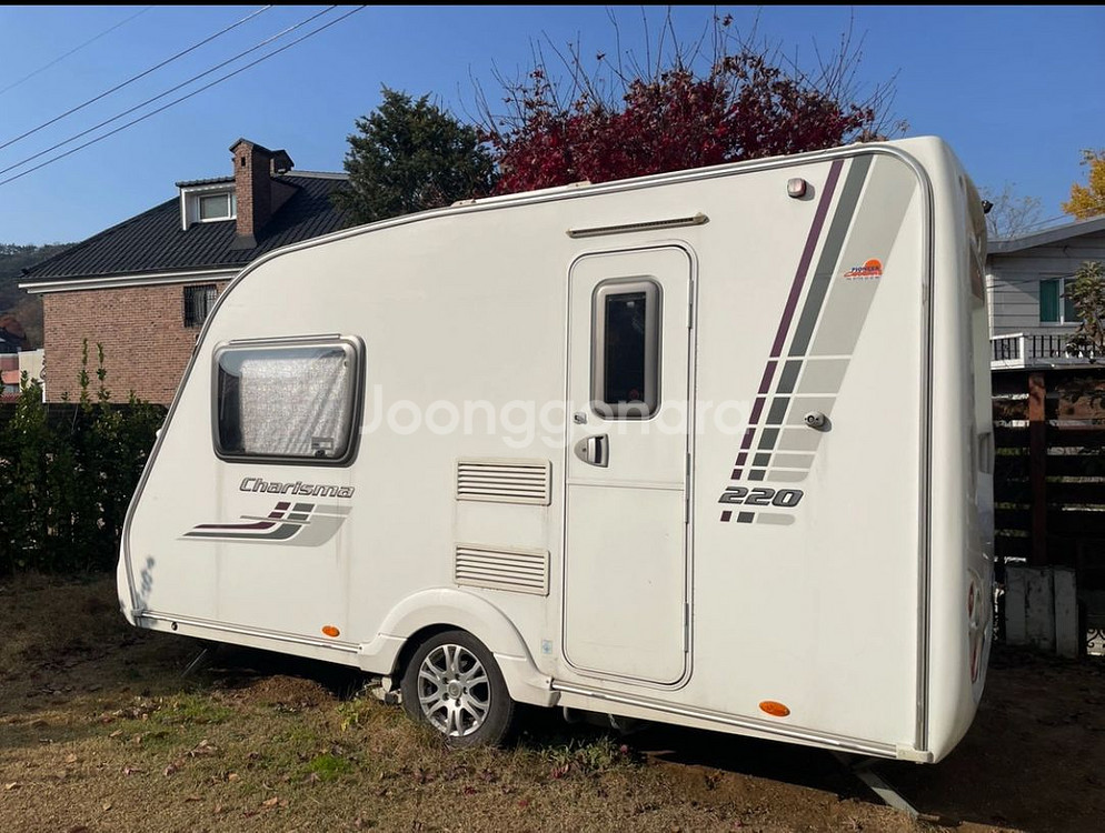 유럽 SWIFT Charisma 220 캠핑 카라반--0