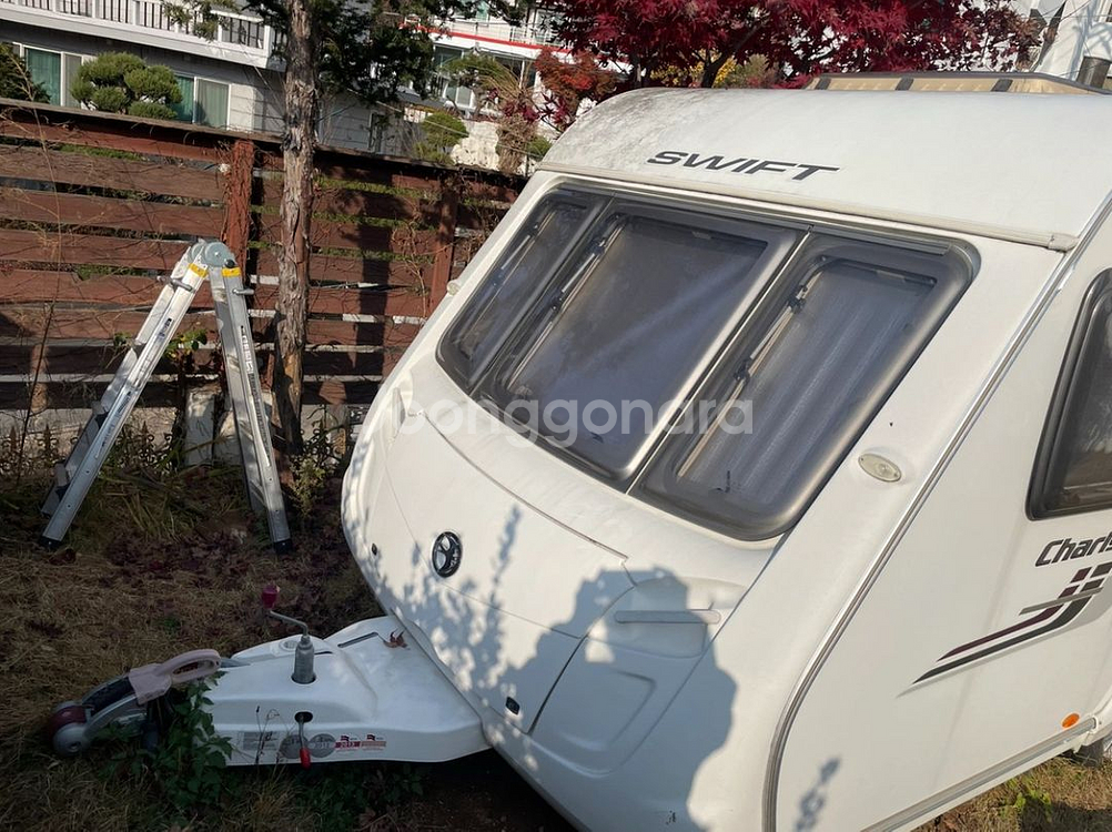 유럽 SWIFT Charisma 220 캠핑 카라반--2