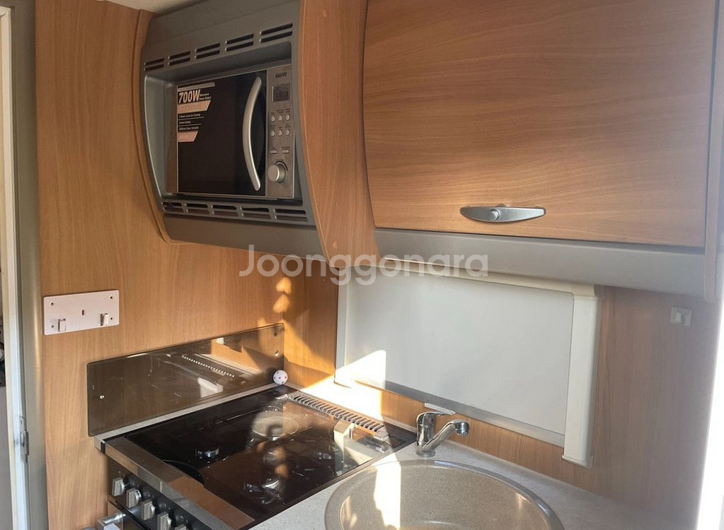 유럽 SWIFT Charisma 220 캠핑 카라반--5