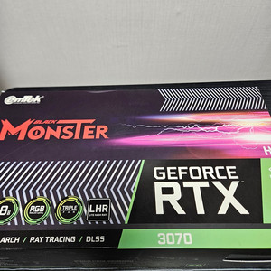 이엠텍 RTX 3070 BLACK MONSTER OC