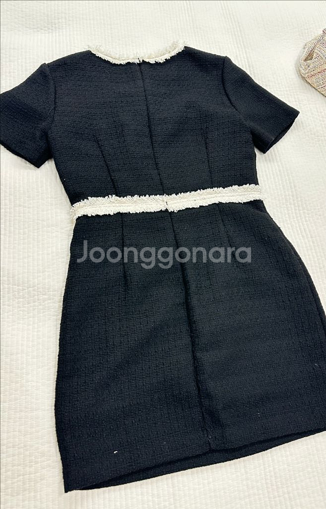 안젤로비안코 트위드 하객원피스--2