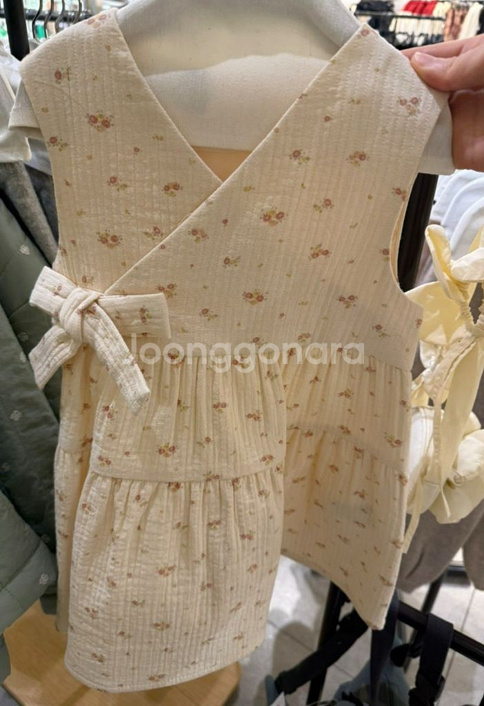 Zara 자라 여아 한복 6y 생활한복 원피스 5-6세--2