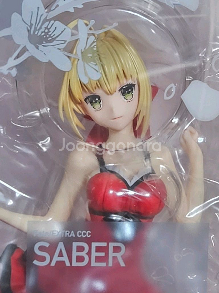 플레어 페이트 세이버(네로) 진홍의 현대 의상 개봉품--1