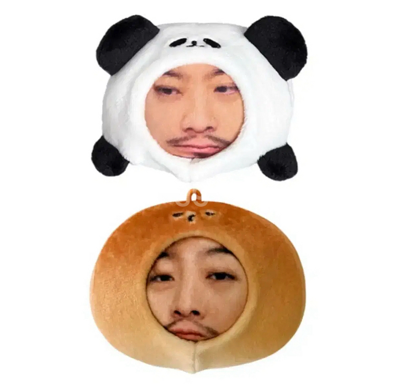 [새상품 일괄] 침착맨 침바오 빵애에요 음성 인형 키링--0