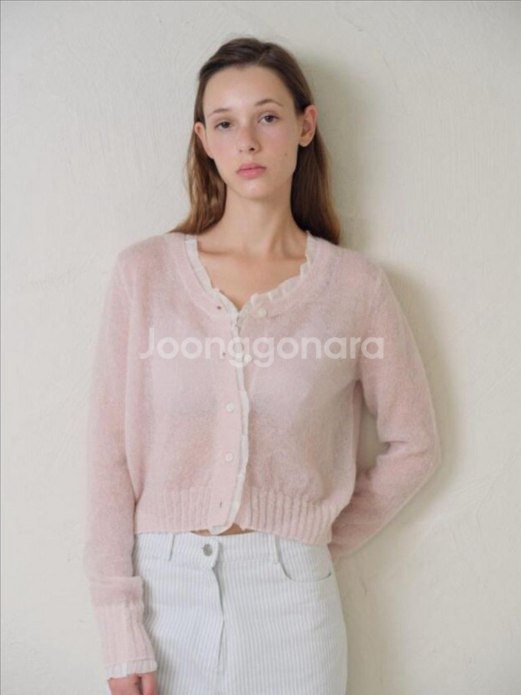 타낫 튤리파 레이스 니트 가디건 (새상품)--1