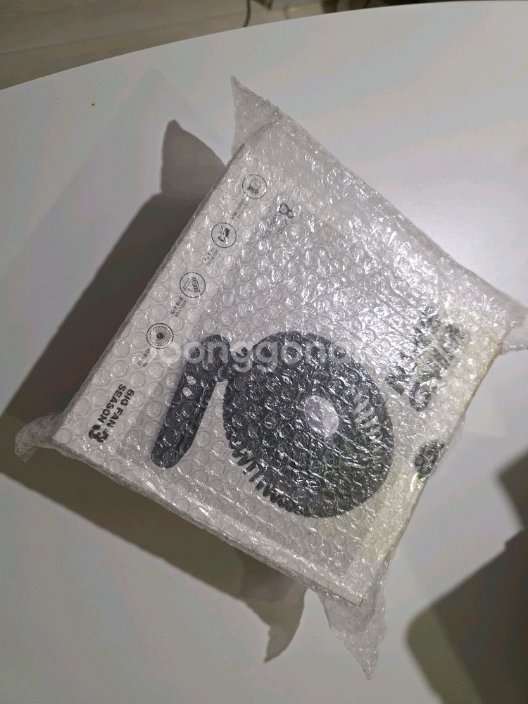 (단순개봉) 프롬비 윈드스핀 빅팬 손선풍기 쿨그레이--1