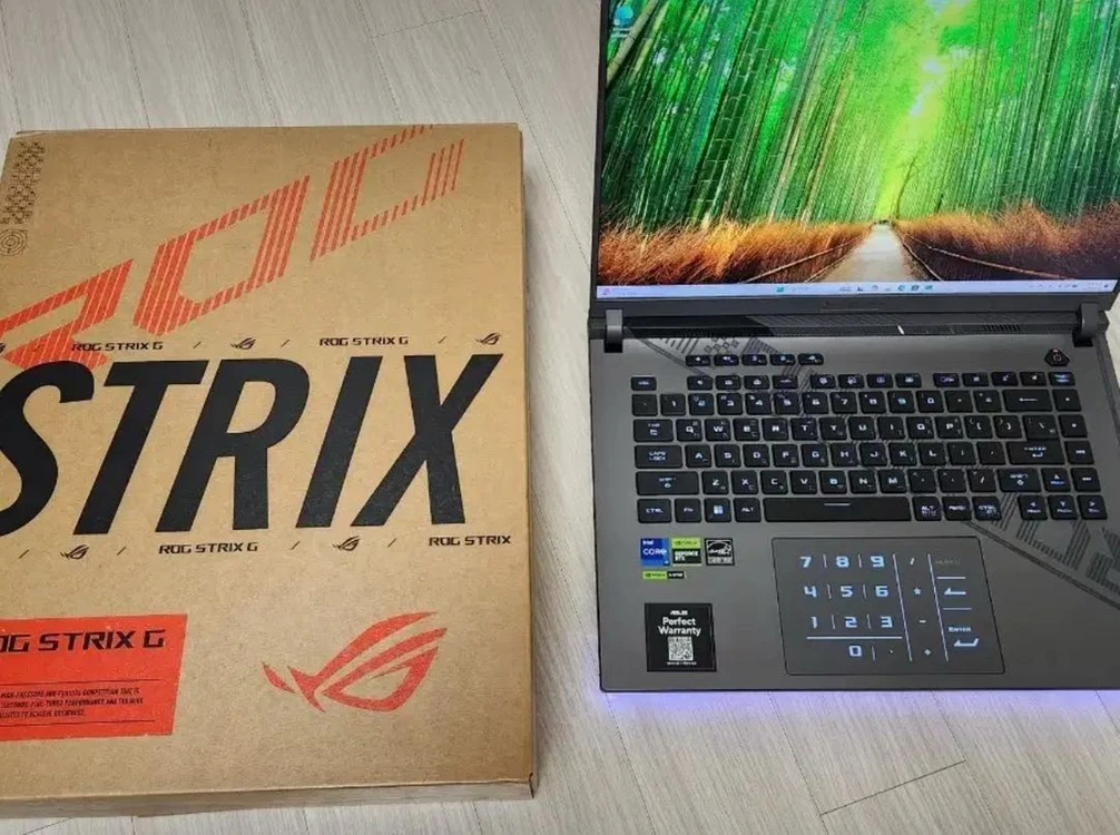 ASUS ROG STRIX G16 게이밍노트북 - 안심되는 중고거래