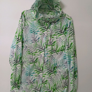 여성 노스페이스 하프 바람막이 (새상품급.사방스판95)