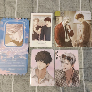 너드프로젝트 2만원,7만원 특전 코스터 포카 일괄