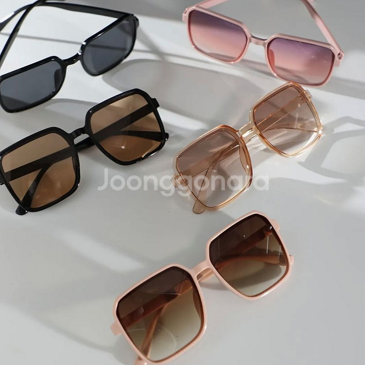 컬러 선글라스 5종 세트--1