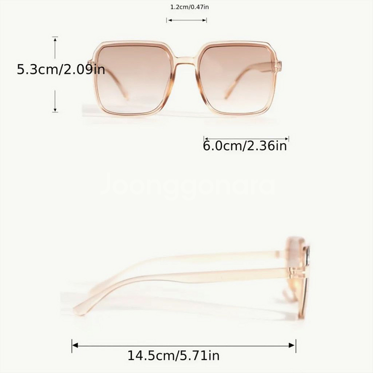 컬러 선글라스 5종 세트--2