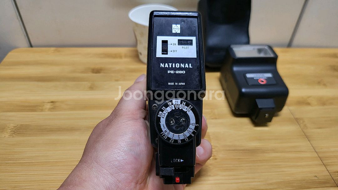 CANON, NATIONAL 필름카메라 플래시, 조명--6