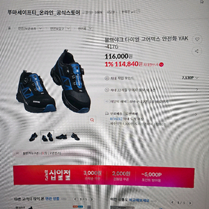 블랙야크 안전화[255mm]
