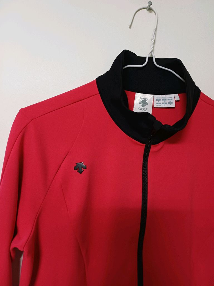 여성 데상트골프 소프트쉘 바람막이 (사방스판90)--2