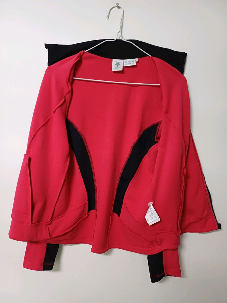 여성 데상트골프 소프트쉘 바람막이 (사방스판90)--5