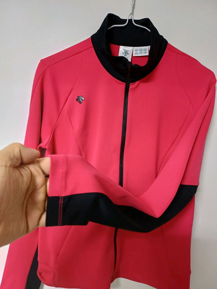 여성 데상트골프 소프트쉘 바람막이 (사방스판90)--4