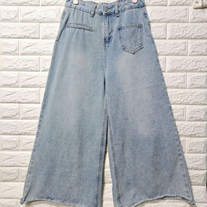 연청와이드데님팬츠