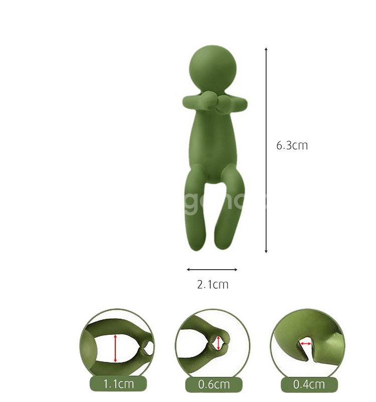 꽃병 수경재배 꽃다발 식물줄기 지지대세트 색상랜덤발송--4