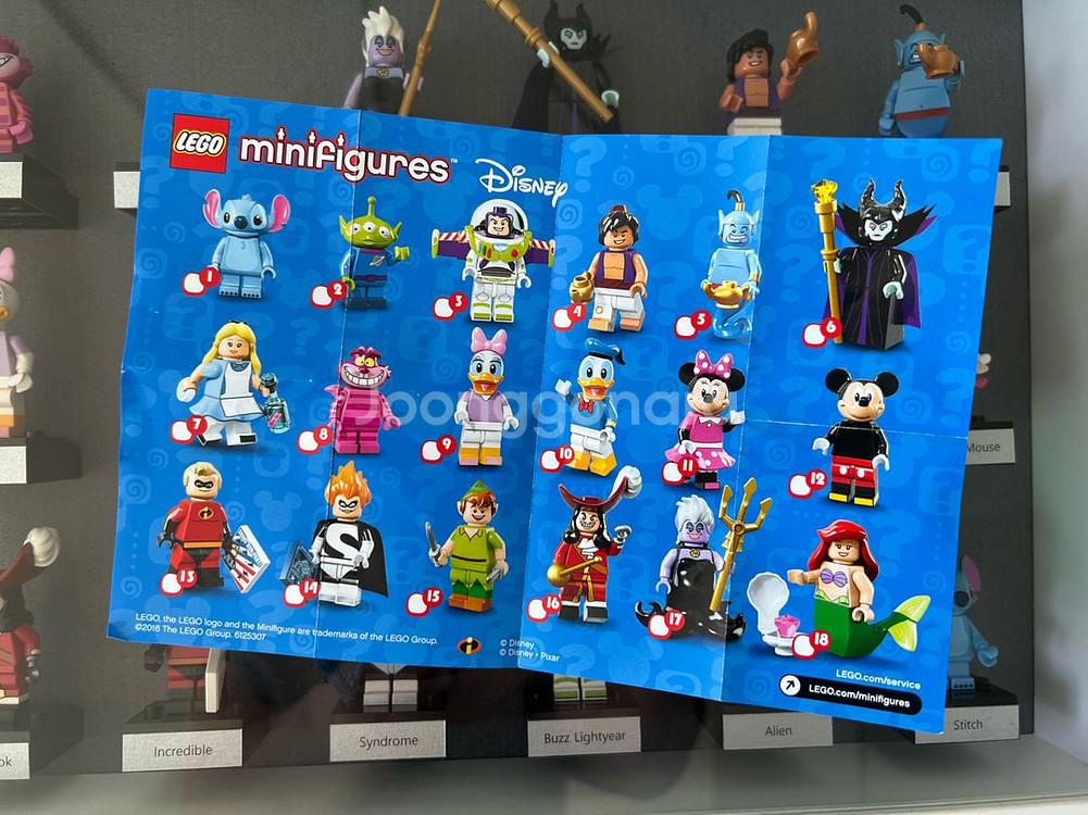레고 디즈니 미니피규어 시즌 1 + 액자--2