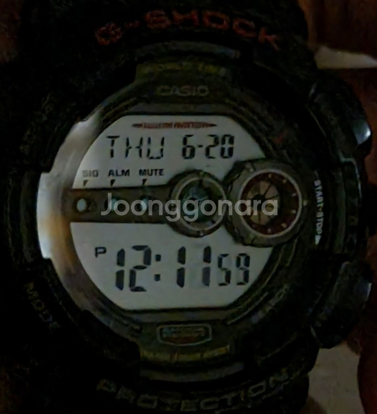 지샥 G-SHOCK 군용 GA-100-1A RED EY--2