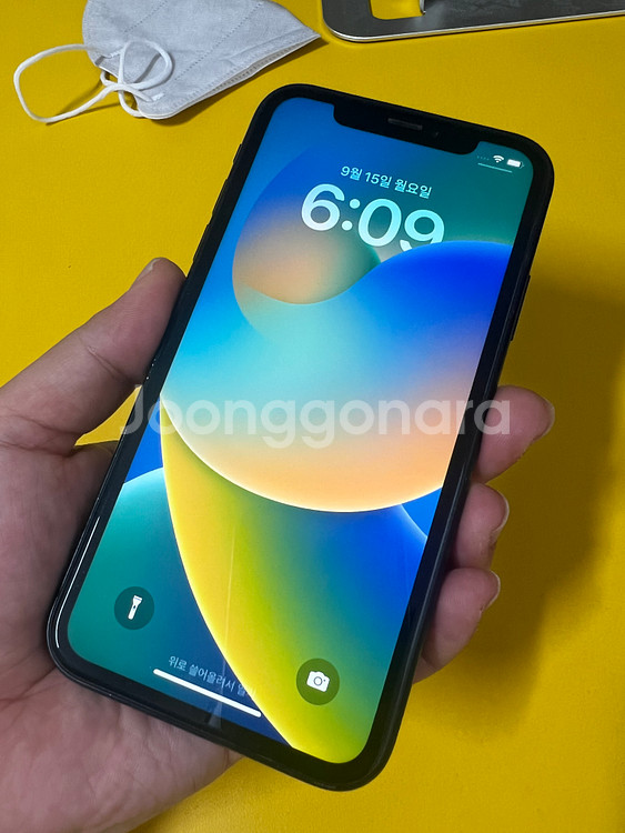 아이폰 XR 64GB 블랙--2