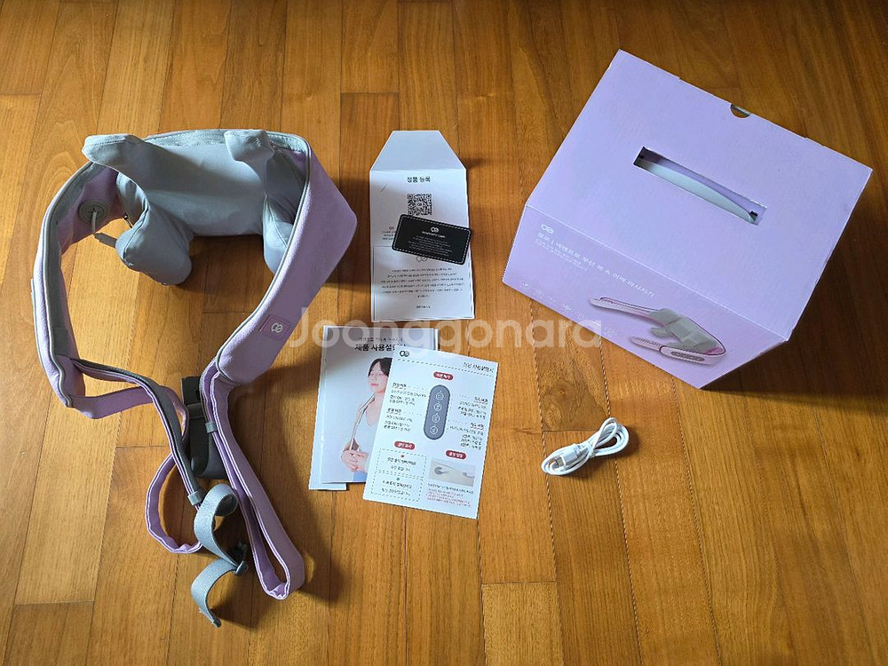 클루 넥앤프로 무선 목&어깨 마사지기--2